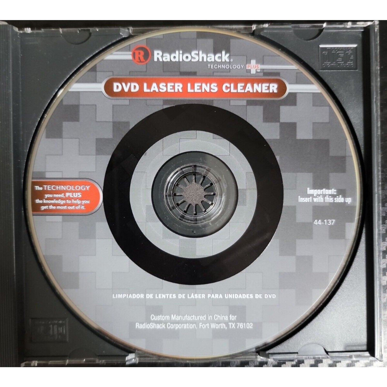 RadioShack DVD Laser Lens Cleaner