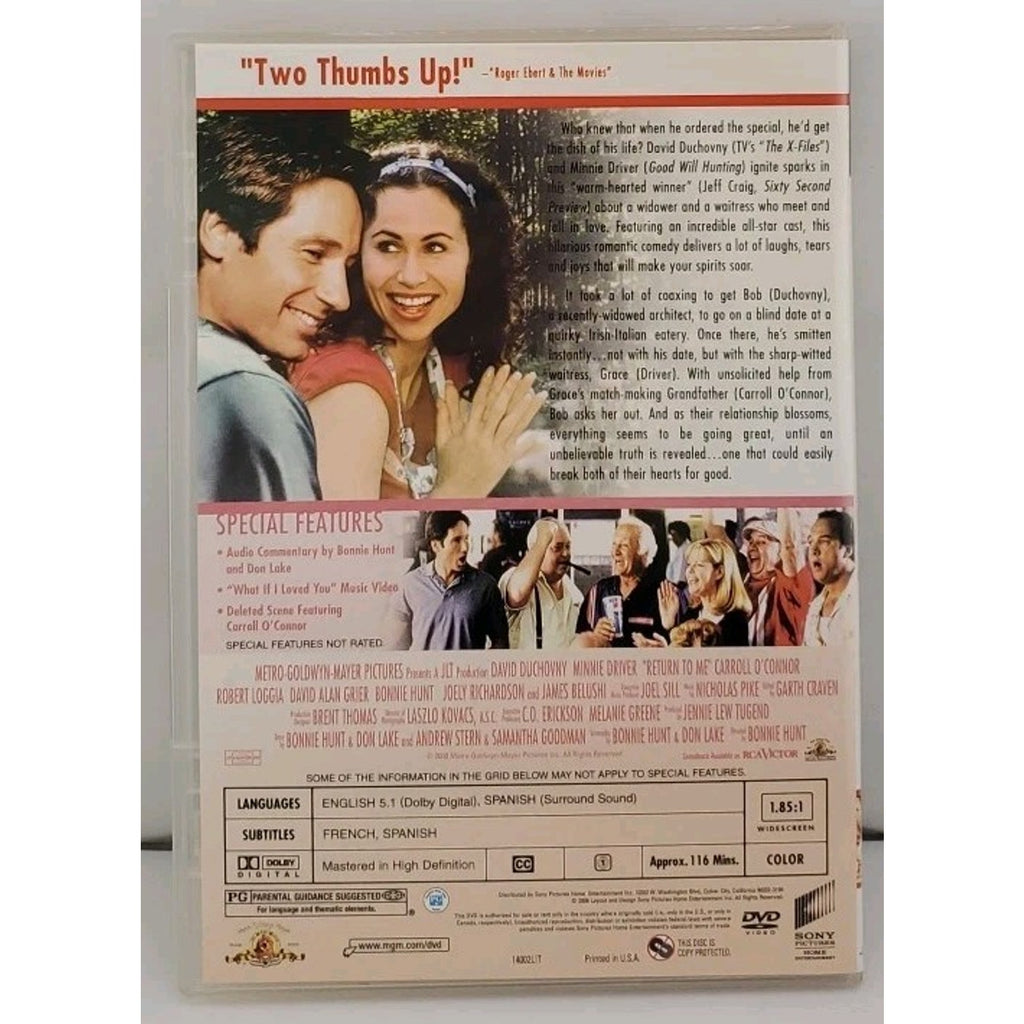 Return to Me/At First Sight (DVD)