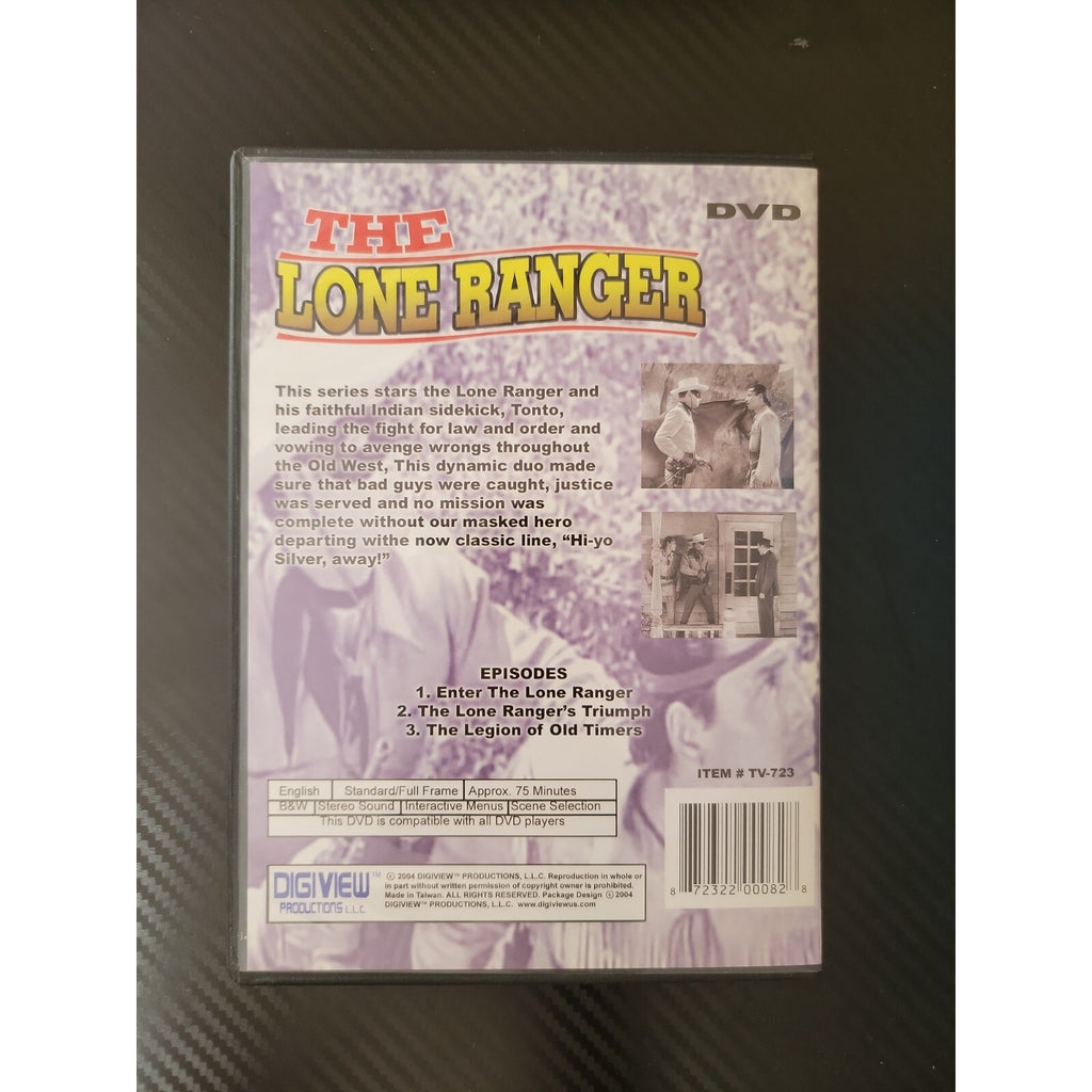 The Lone Ranger Volume 2 [Slim Case] DVD 2004 by Digiview # TV-723