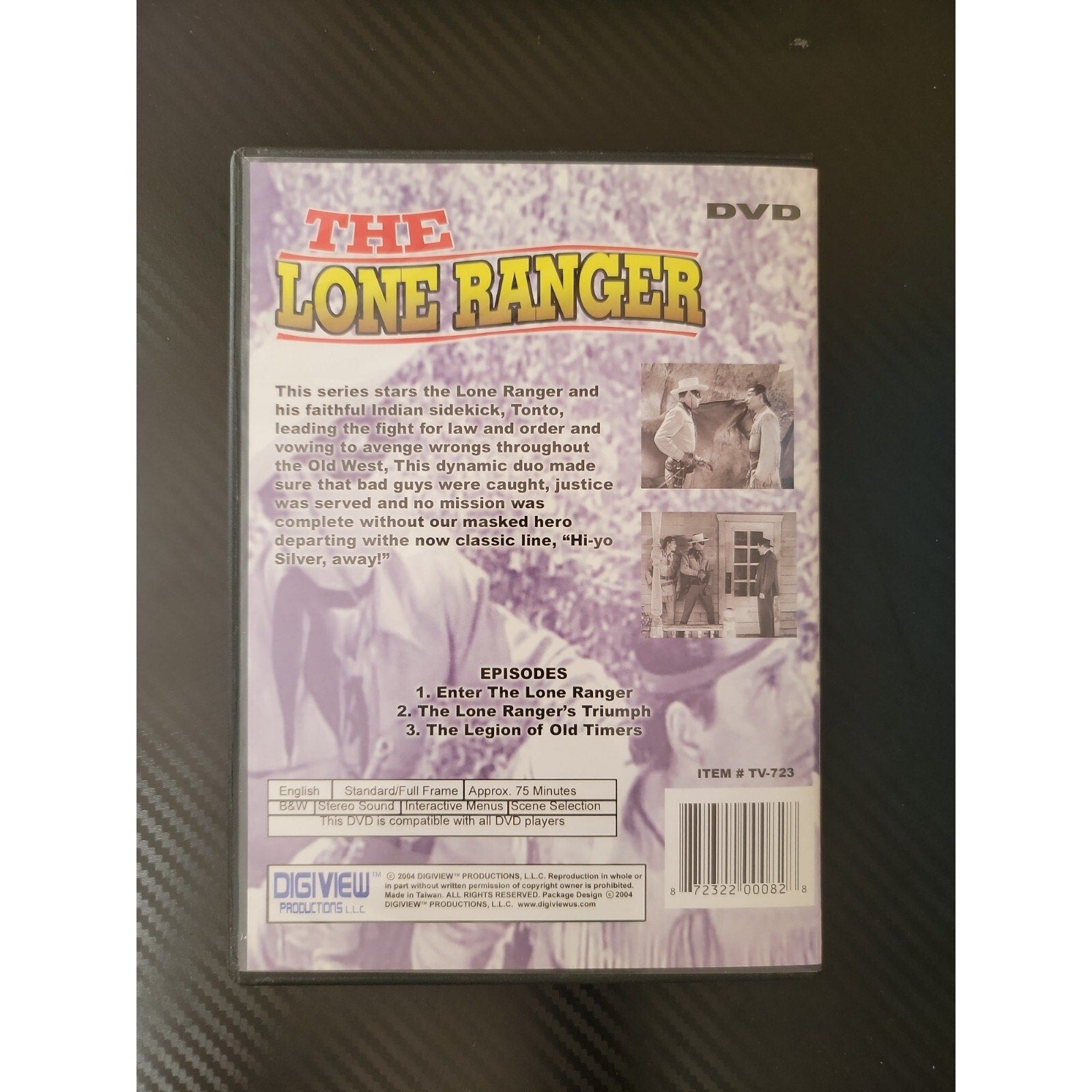 The Lone Ranger Volume 2 [Slim Case] DVD 2004 by Digiview # TV-723