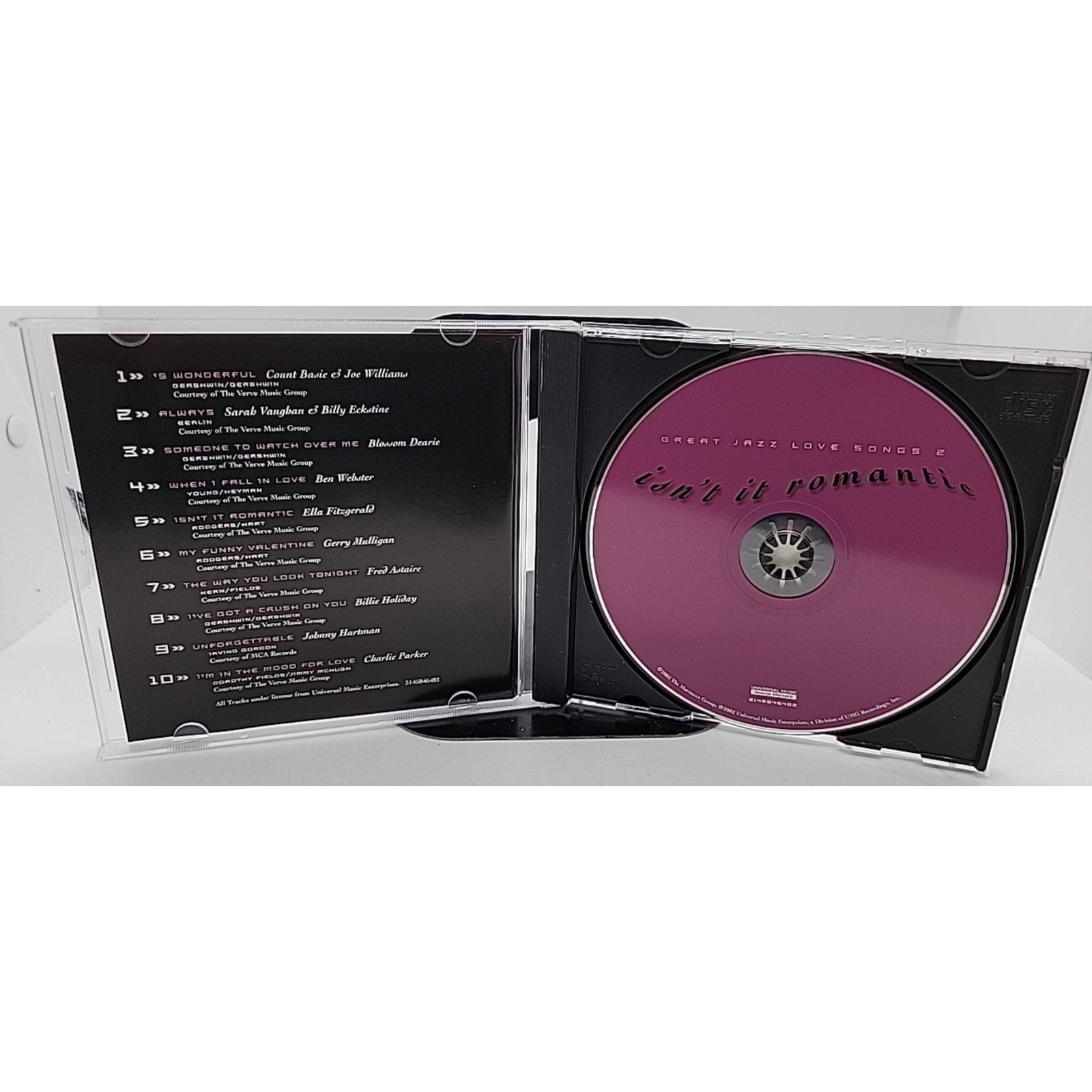 Isnt It Romantic Great Jazz Love Songs CD