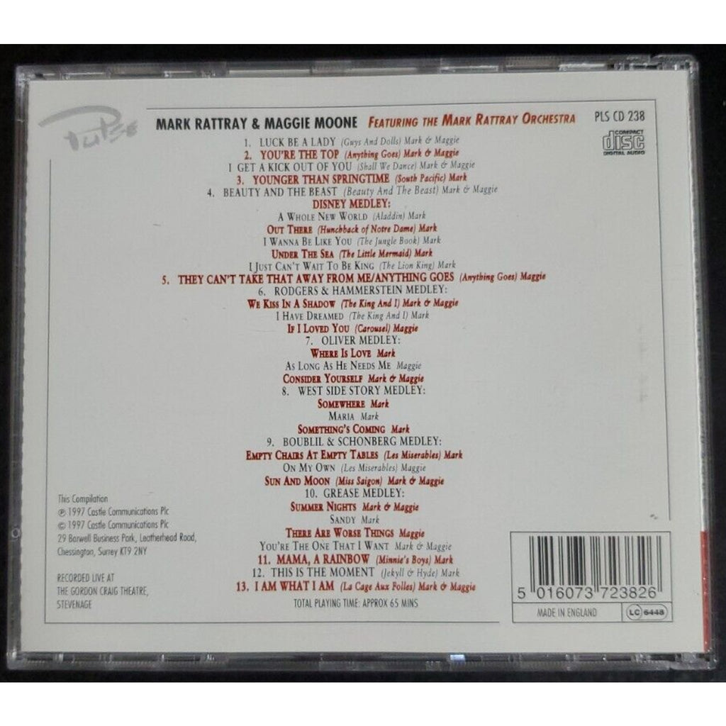 Musical Magic Starring Mark Rattray & Maggie Moone (CD)