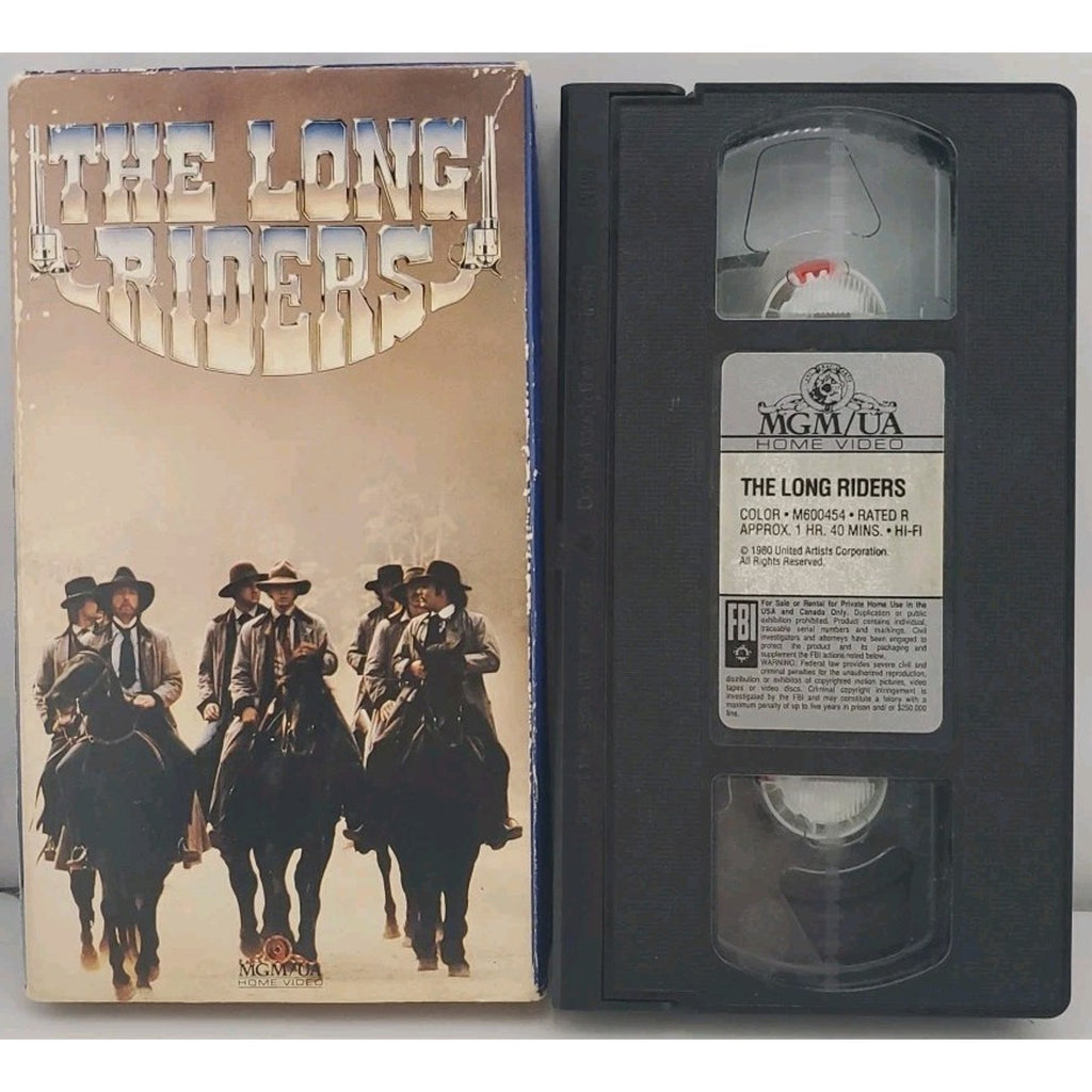The Long Riders VHS 1991