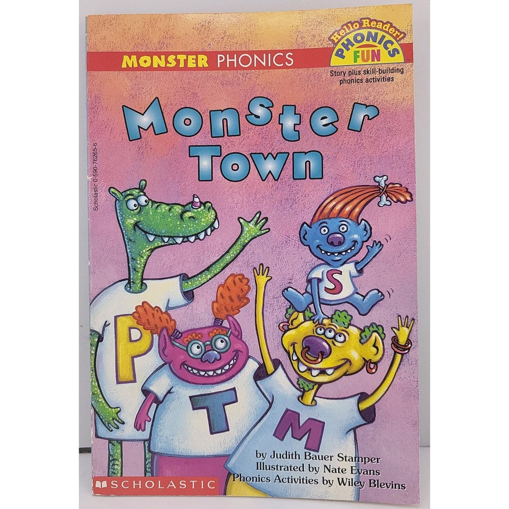 Monster Town by Wiley Blevins and Judith Bauer Stamper (1997, Trade Paperback)