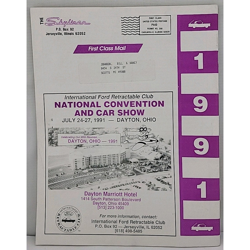 International Ford Retractable Club - 1991 Roster