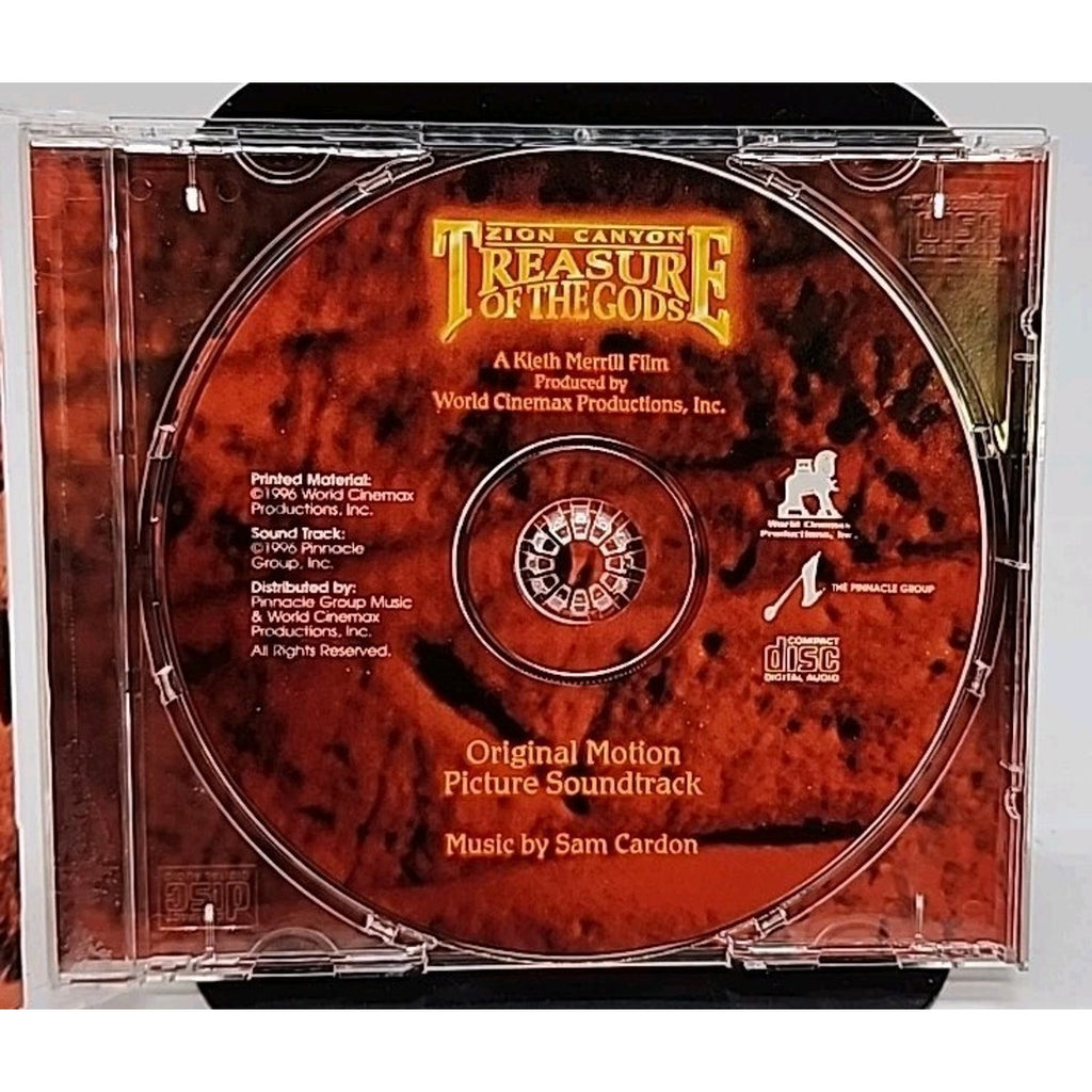 Zion Canyon Treasure of the Gods CD Soundtrack Sam Cardon
