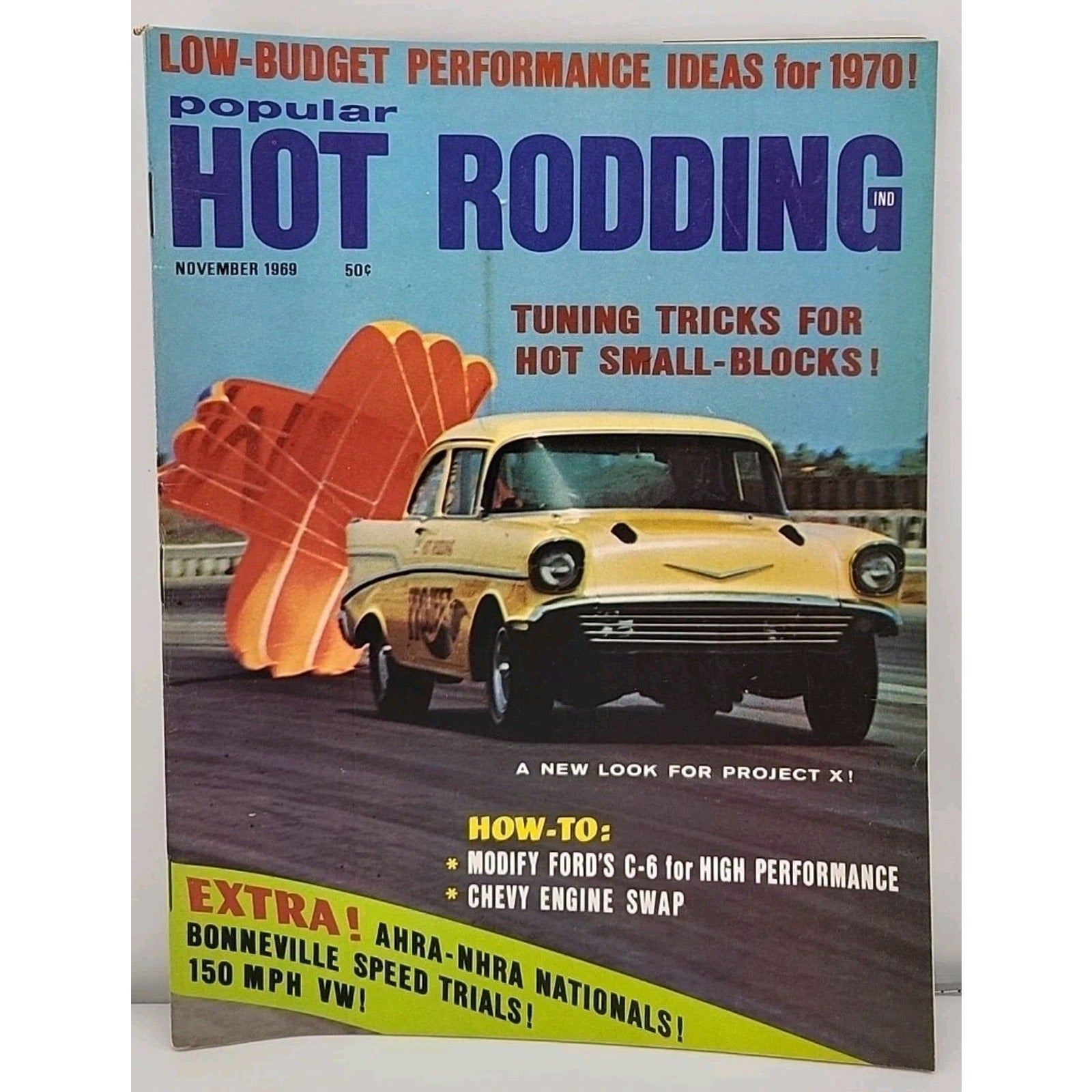 Popular Hot Rodding Magazine November 1969