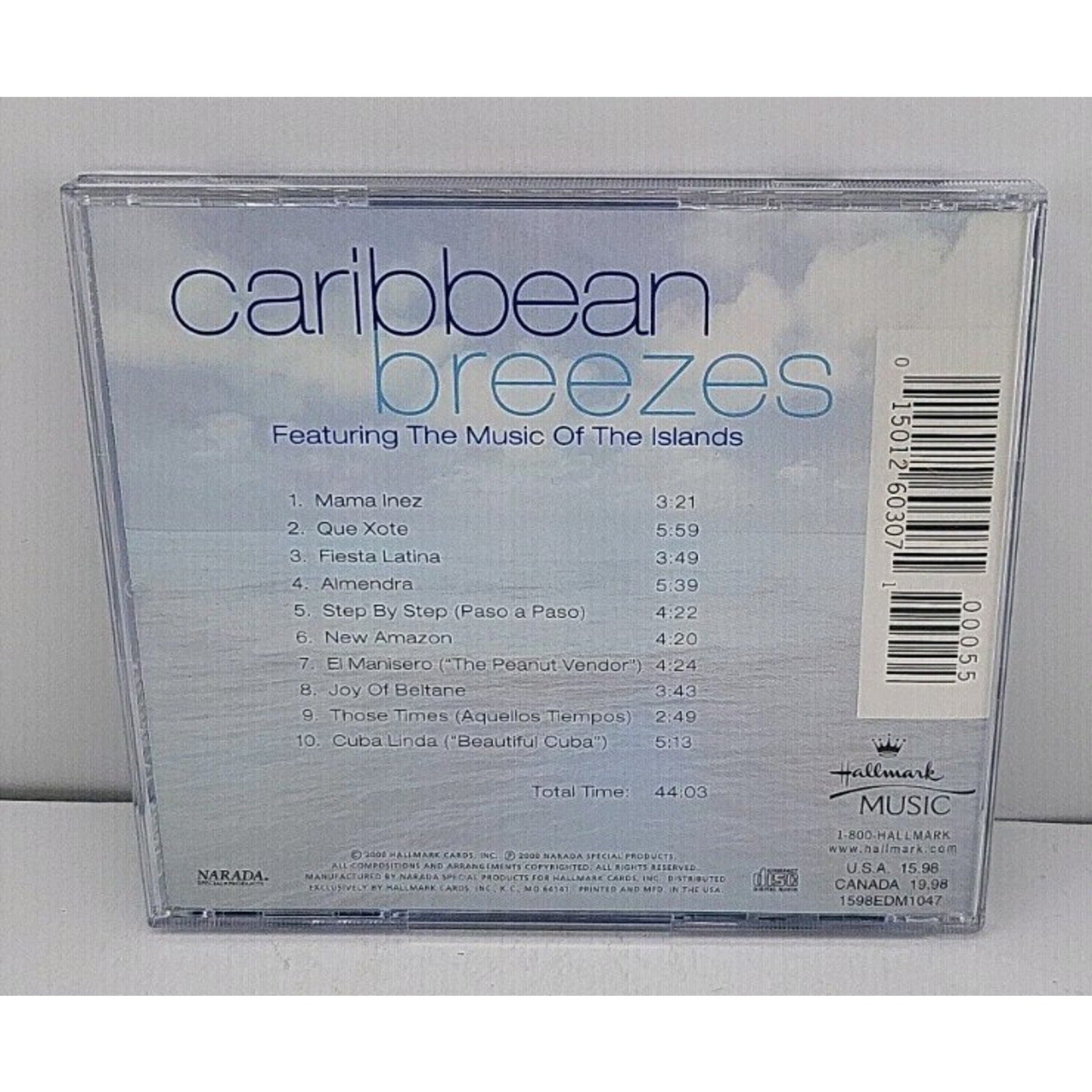 Caribbean Breezes New Latin Music CD
