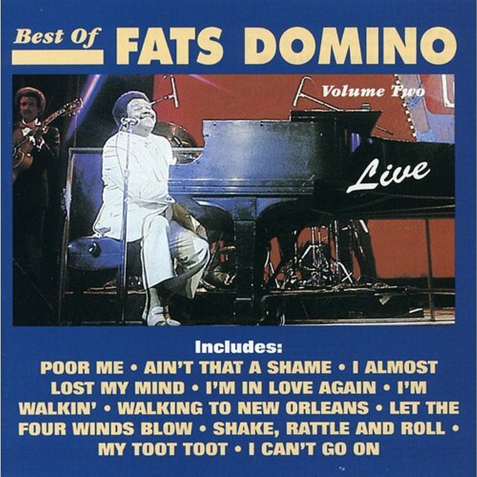 Best of Live 2 by Fats Domino (CD, 1992)
