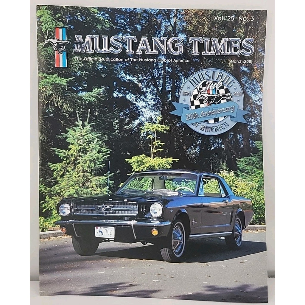 Mustang Times Magazine March 2001 Vol. 25 No. 3