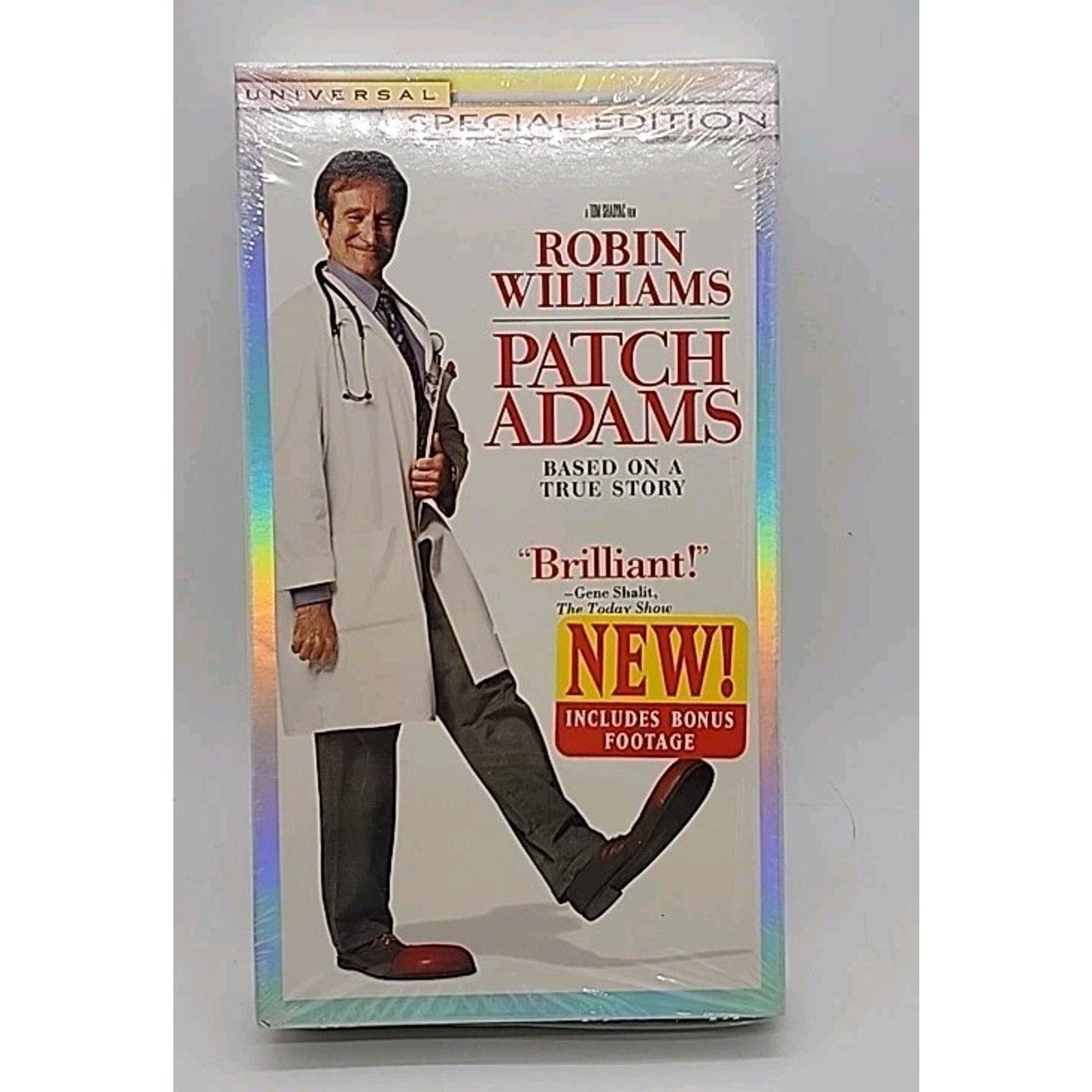 Patch Adams (VHS, 1999, Extra footage/ Special Edition) *Brand New*