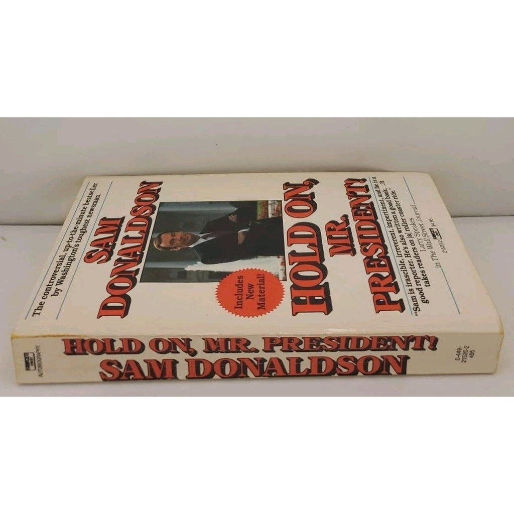 Hold On, Mr. President Donaldson Jr Paperback Book Sam Donaldson
