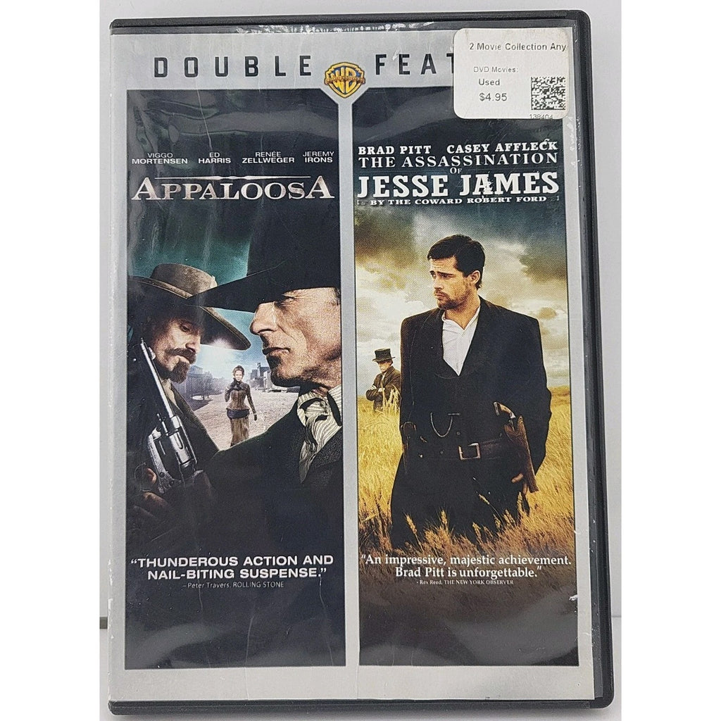 Double Feature: Appaloosa & The Assassination Of Jesse James DVD