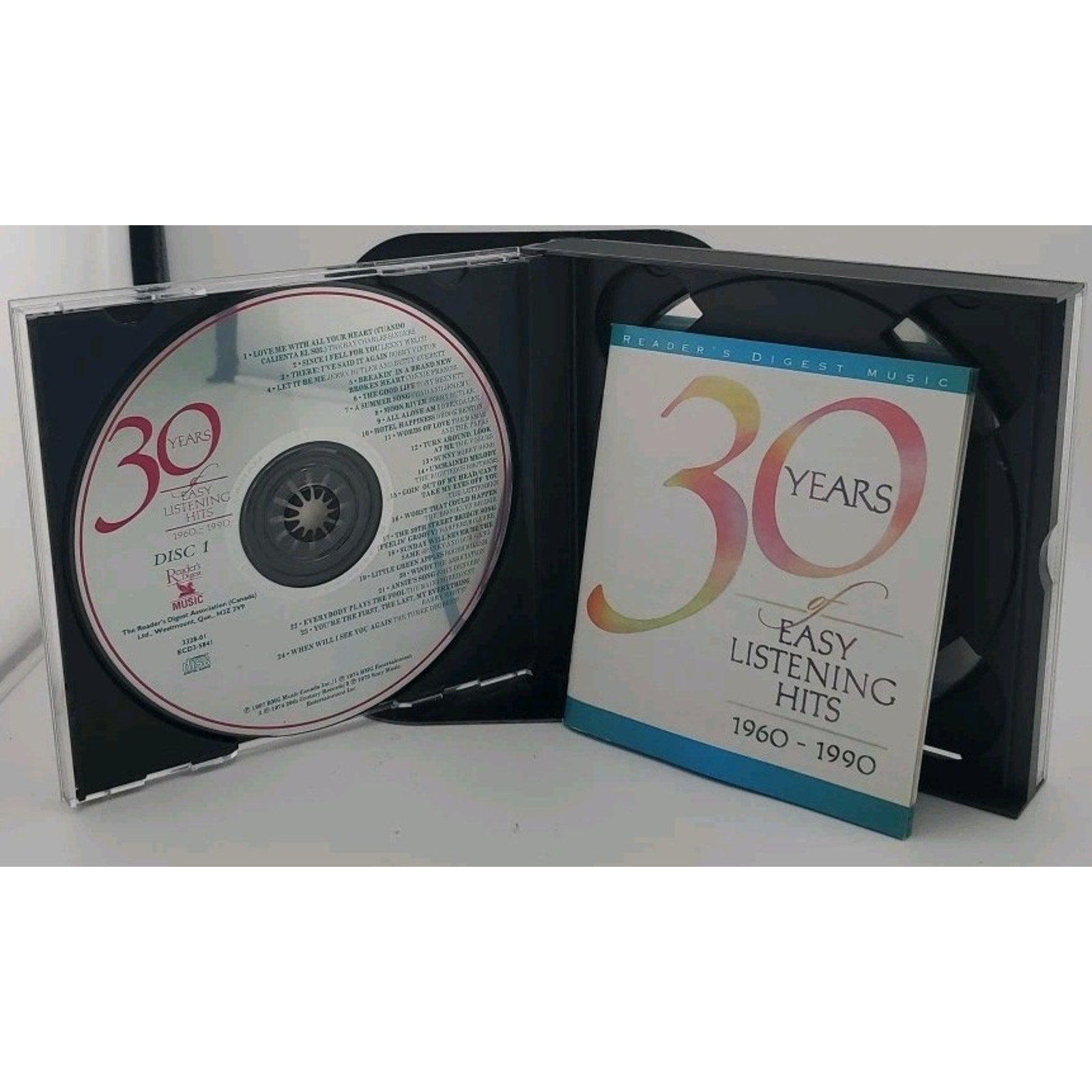 30 Years Easy Listening Hits 1960-1990 CD