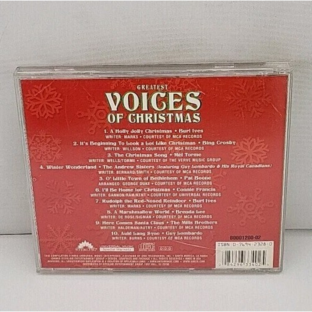 Various, Greatest Voices of Christmas CD