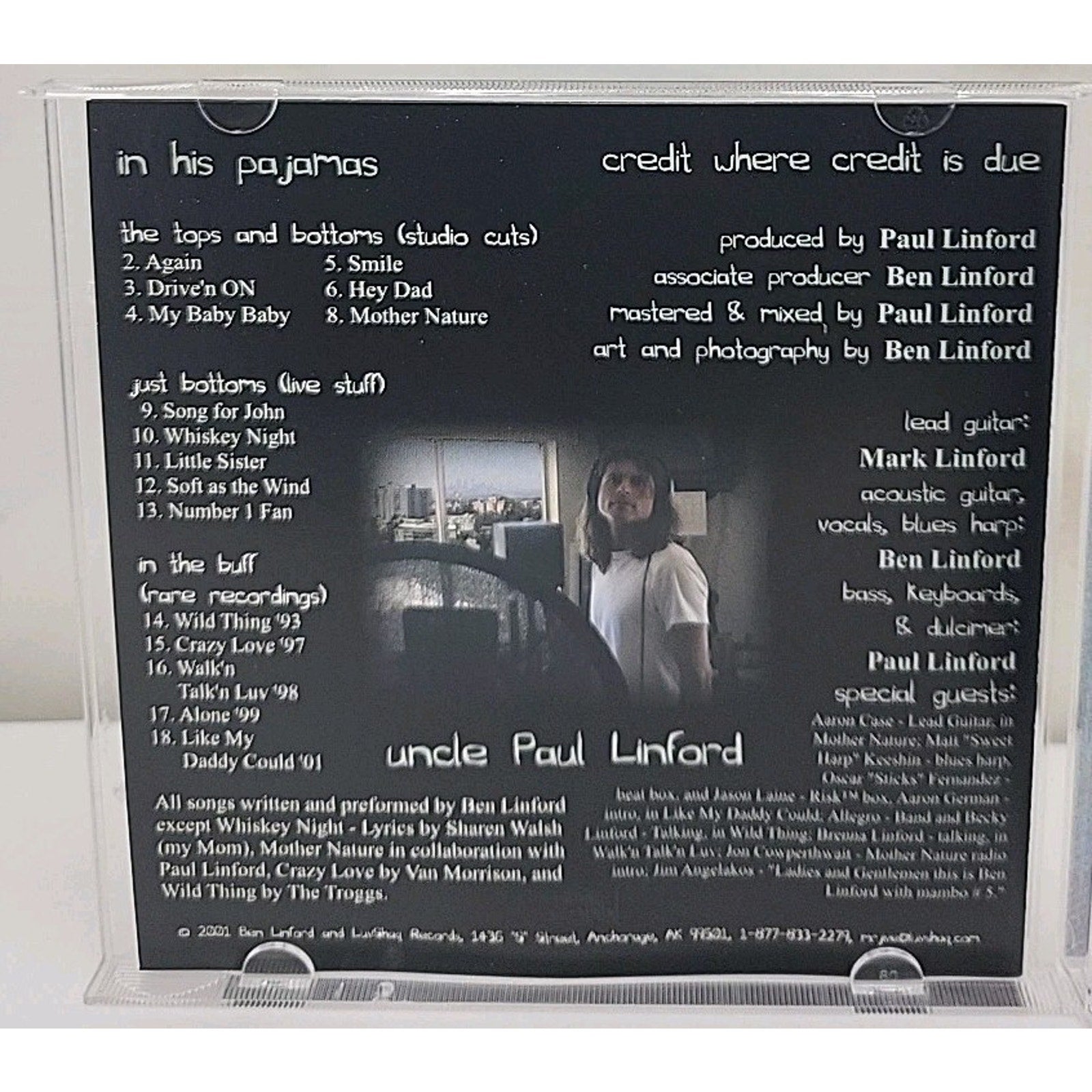 In His Pajamas by Ben Linford (CD, 2002)