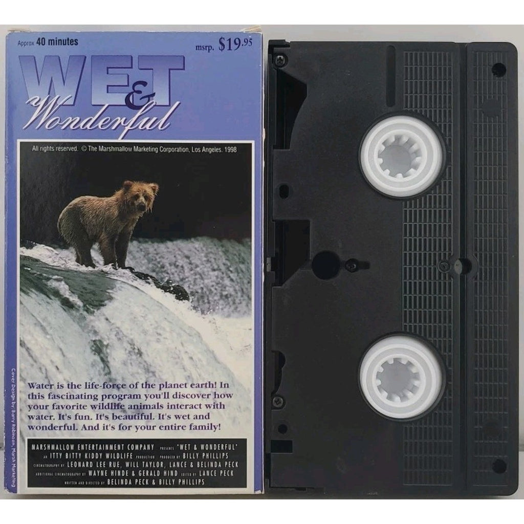 Wet & Wonderful Itty Bitty Kiddy Wildlife (VHS)