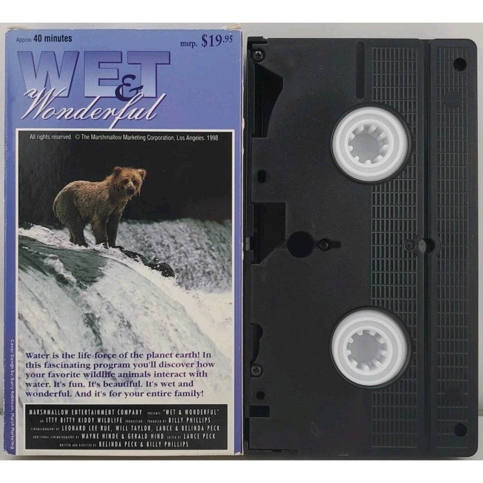 Wet & Wonderful Itty Bitty Kiddy Wildlife (VHS)