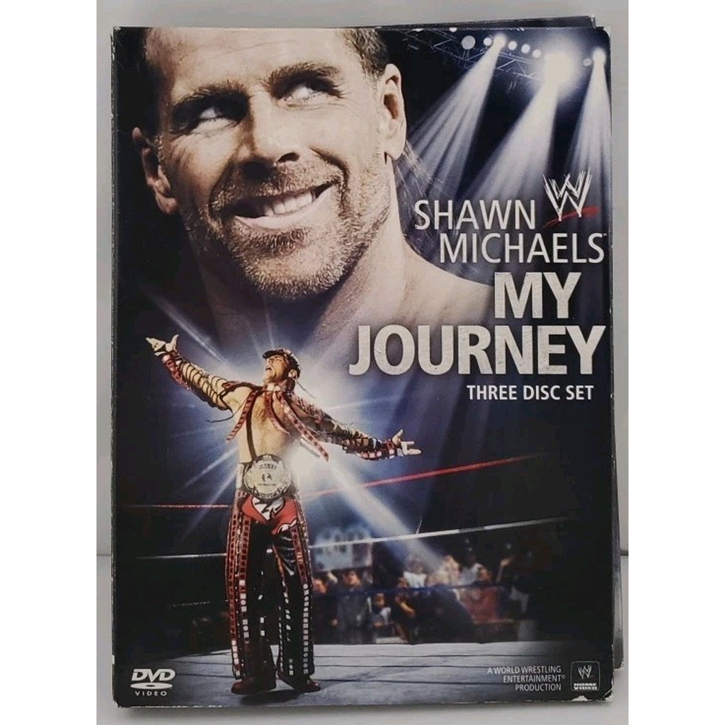 WWE: Shawn Michaels - My Journey (DVD, 2010, 3-Disc Set)