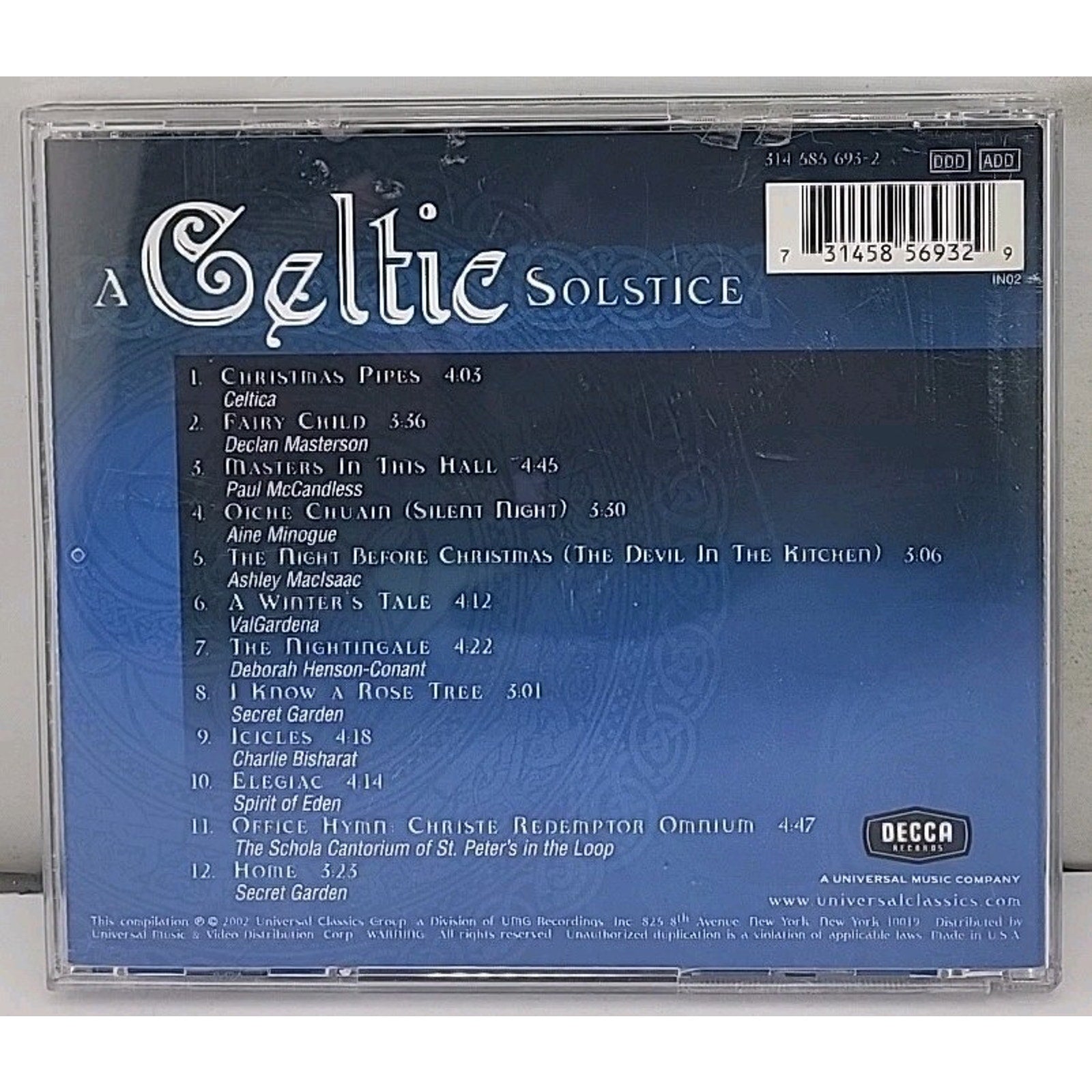 Celtic Solstice by Various (CD, 2002)