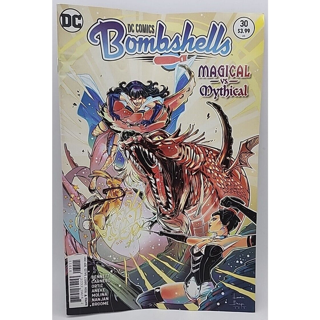 DC Comics Bombshells # 30 Ant Lucia Regular Cover