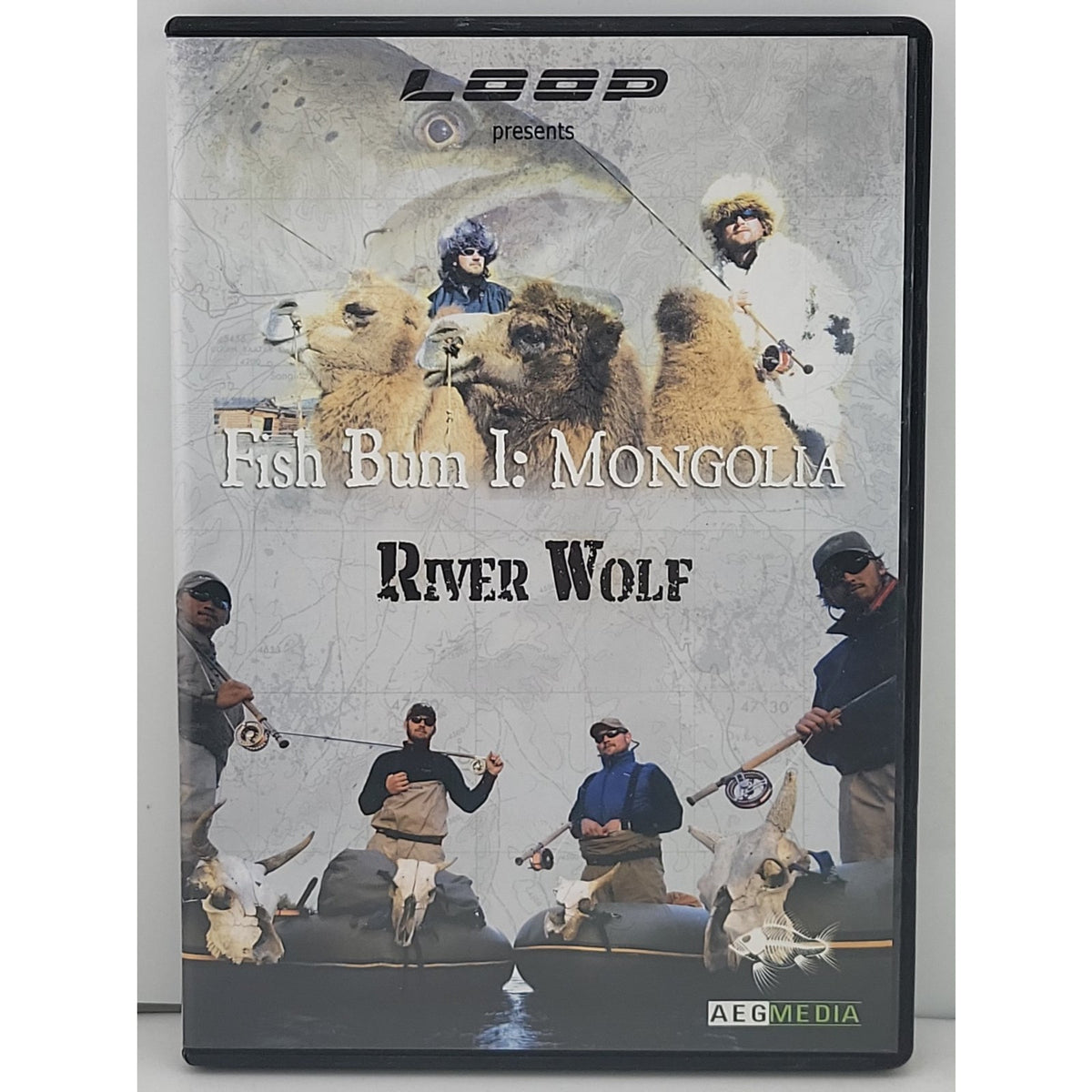 Fish Bum I Mongolia Riverwolf (DVD, 2008)