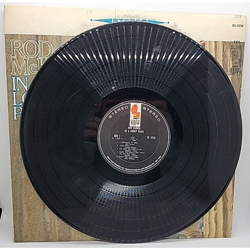 Rod McKuen In A Lonely Place (Record)