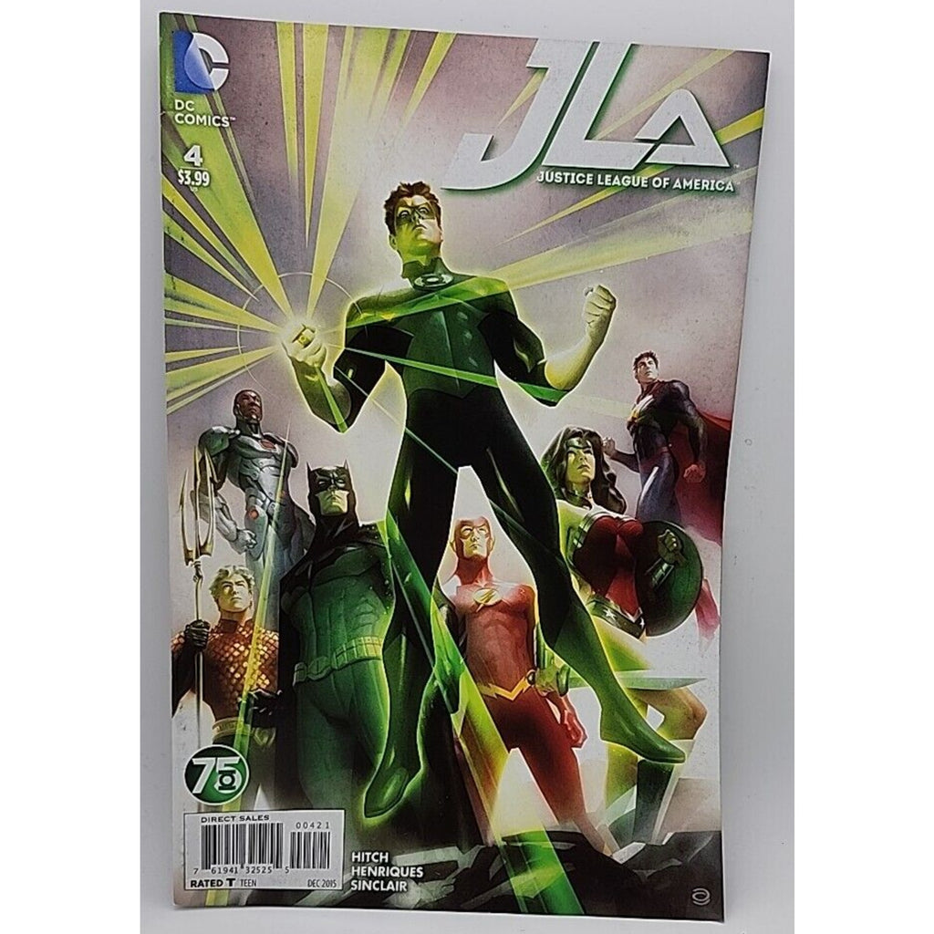 Justice League of America #4 Green Lantern 75th Anniversary Variant DC COMICS