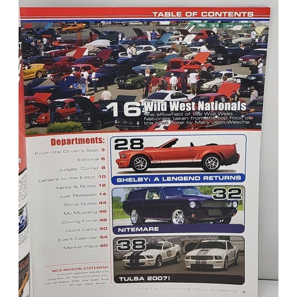 Mustang Times Magazine August 2007 Vol. 31 No. 8