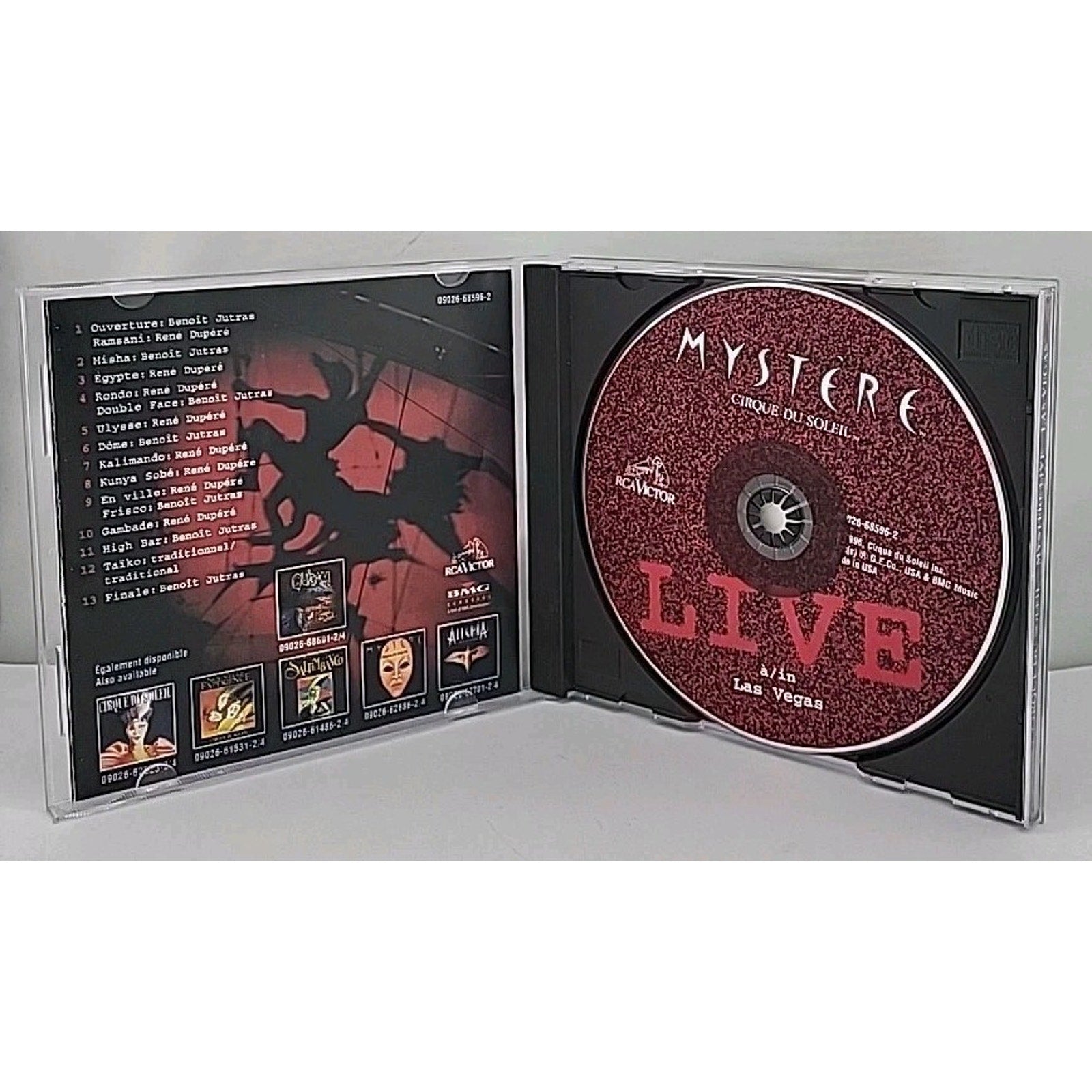 Mystere Live by Cirque Du Soleil (CD, 1996)