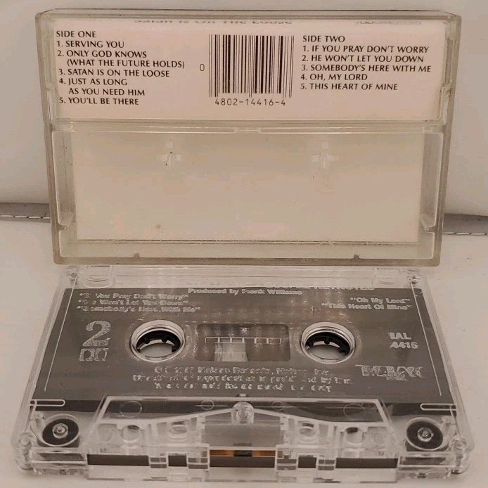 Satan Is on the Loose by Willie Neal Johnson (Cassette, Oct-1990, Malaco)