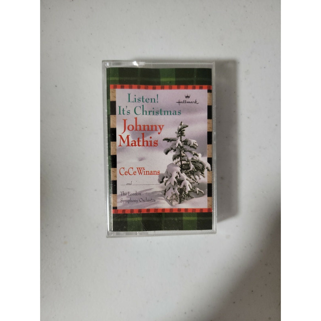 Listen! It's Christmas - Johnny Mathis CeCe Winans & London Symphony (Cassette)
