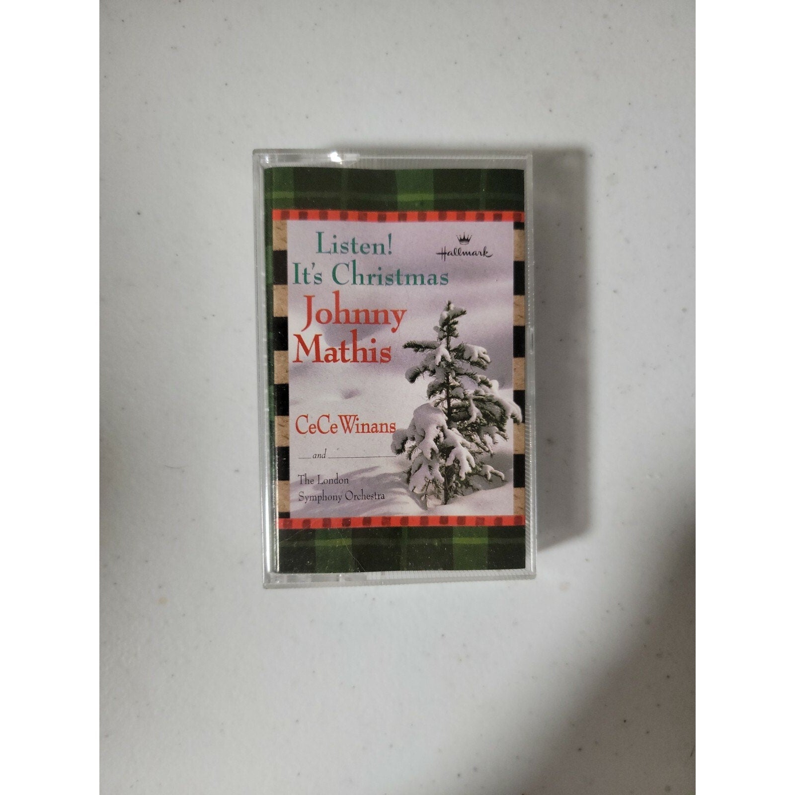 Listen! It's Christmas - Johnny Mathis CeCe Winans & London Symphony (Cassette)