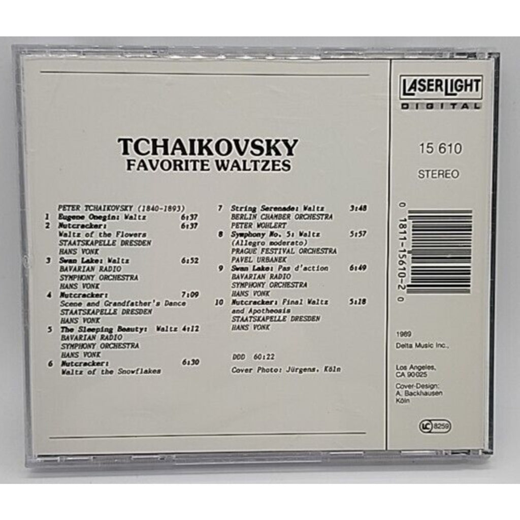Favorite Waltzes by P.I. Tchaikovsky (CD, 1989)