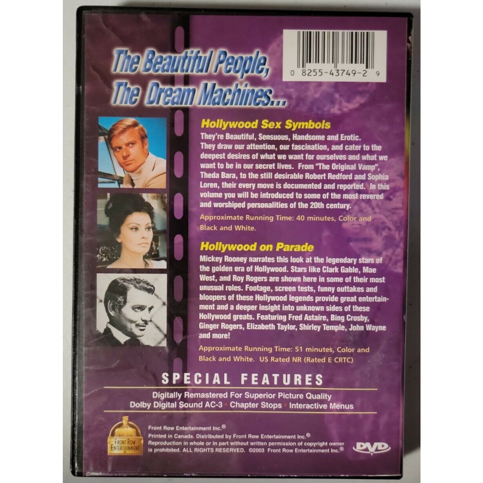 Hollywood Sex Symbols (DVD)
