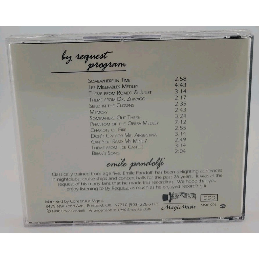 By Request by Emile Pandolfi (CD, 1990, Magic Music)