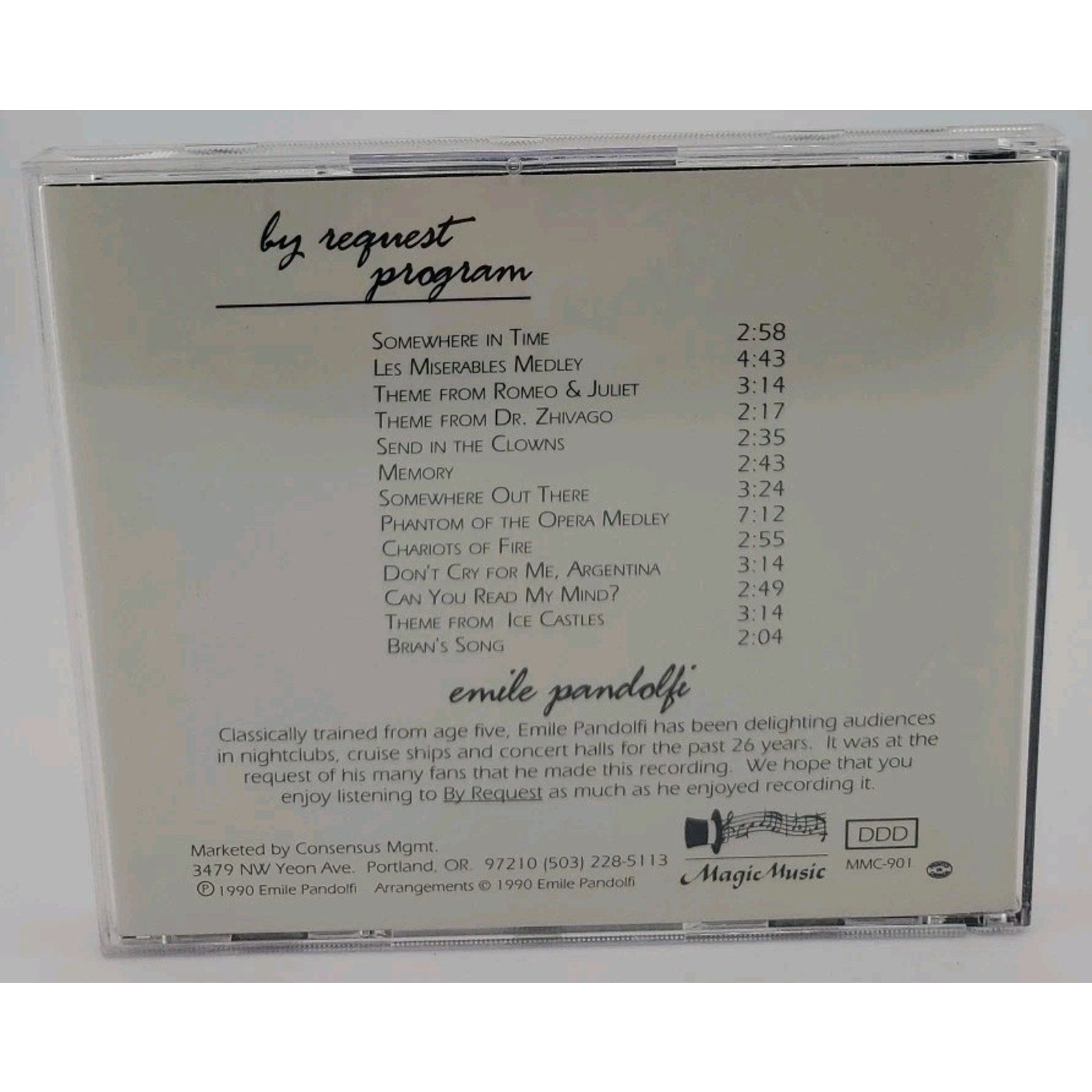 By Request by Emile Pandolfi (CD, 1990, Magic Music)