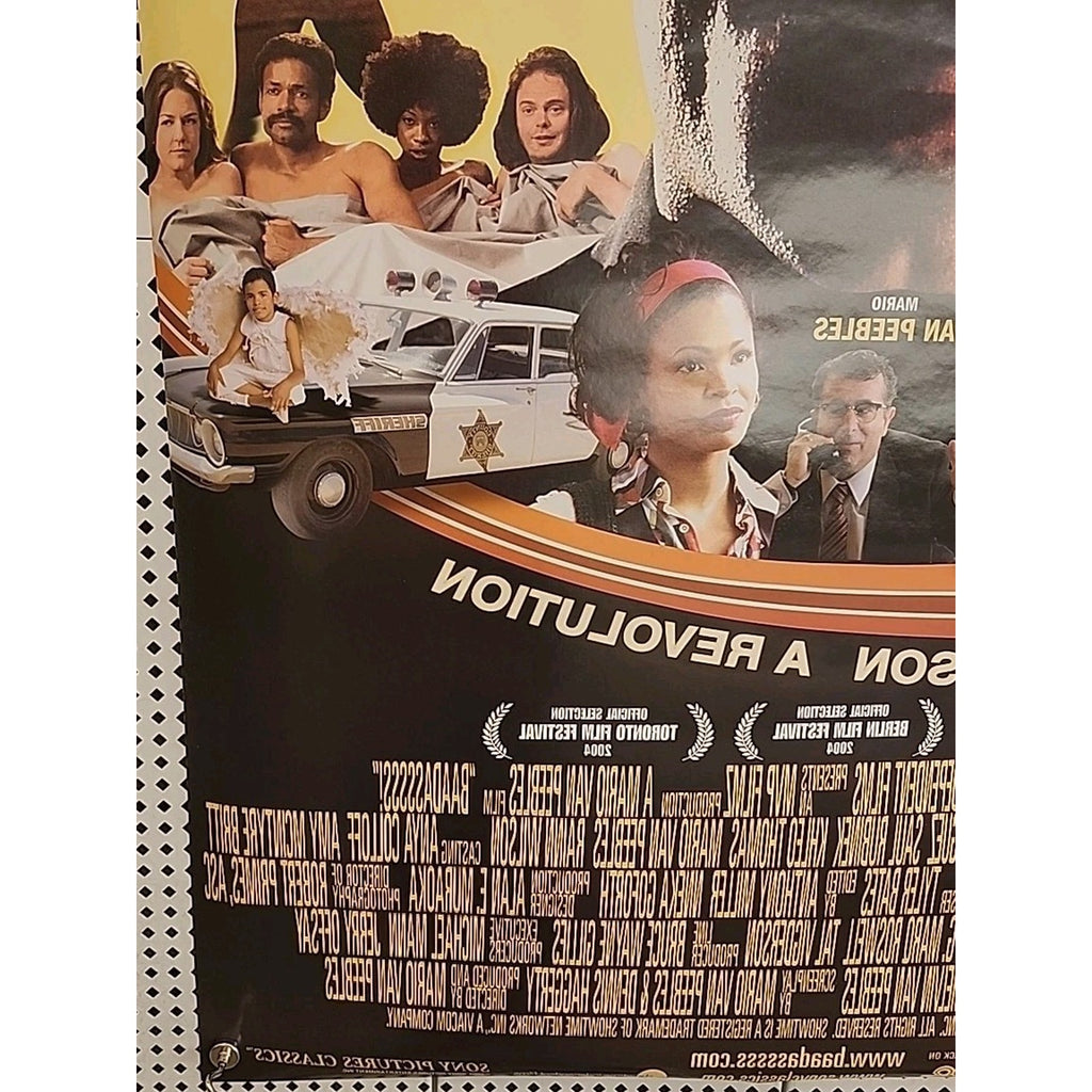 BAADASSSSS! Original 2003 One-Sheet - Mario Van Peebles, Nia Movie Poster 27x40