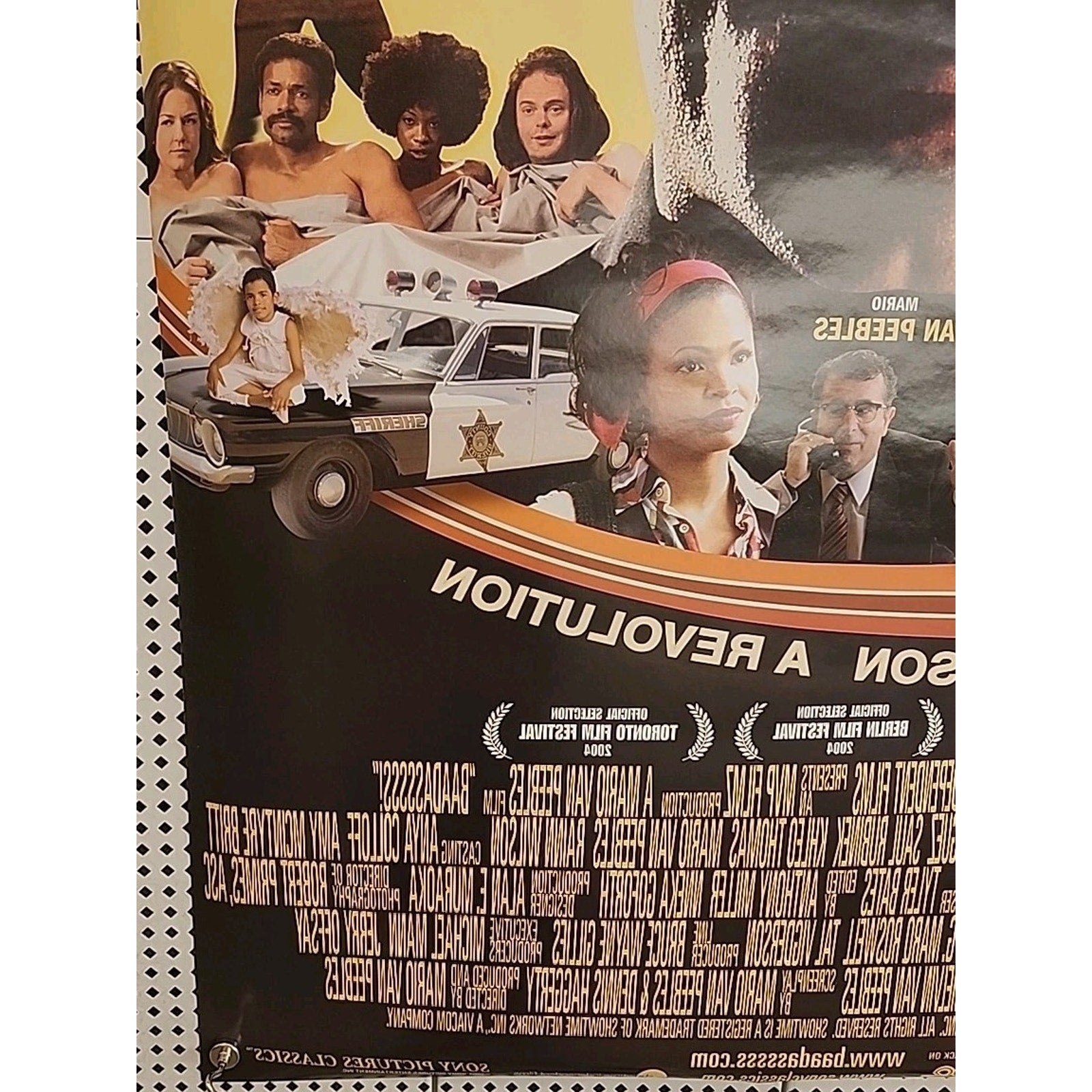 BAADASSSSS! Original 2003 One-Sheet - Mario Van Peebles, Nia Movie Poster 27x40