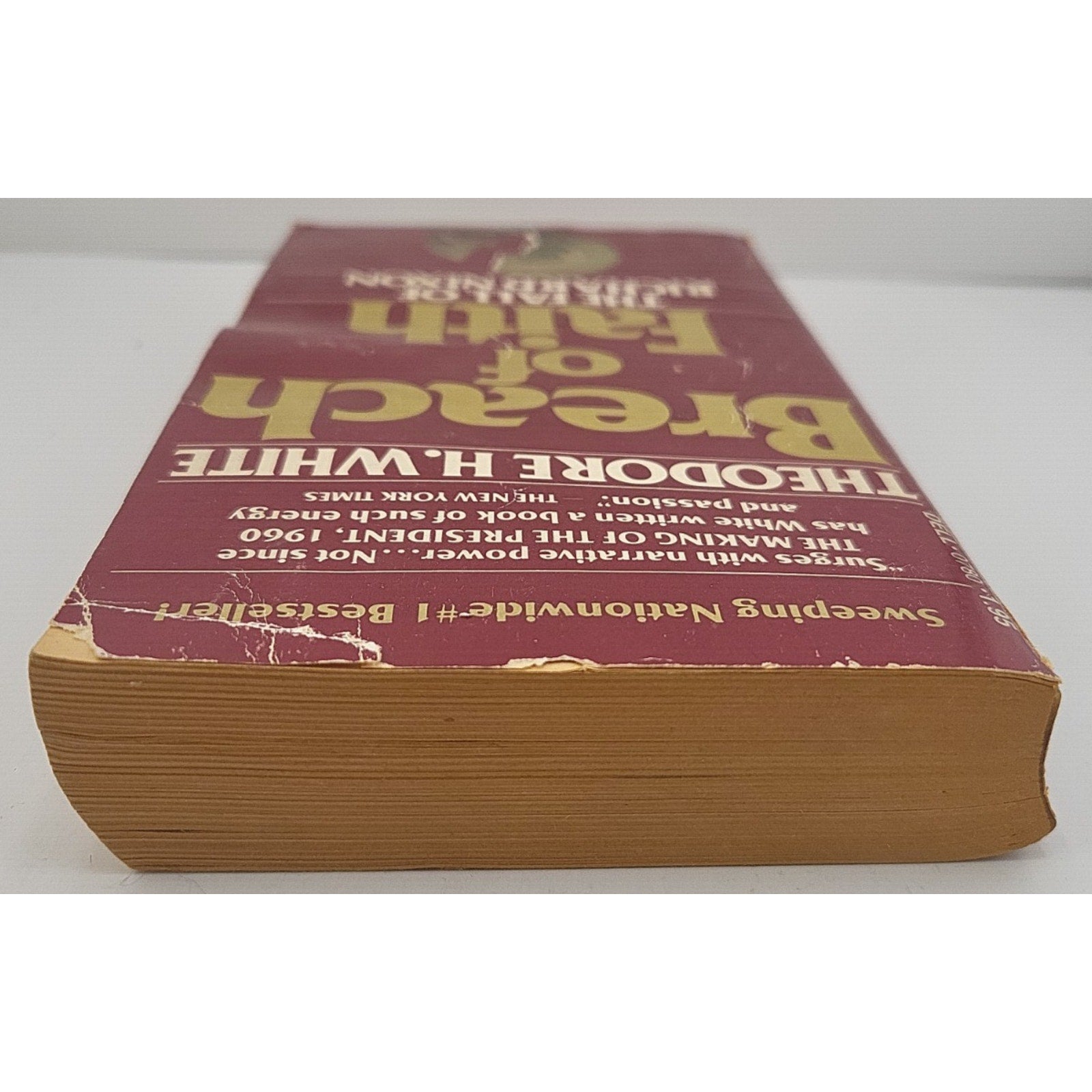 Breach of Faith: The Fall of Richard Nixon, Theodore White. 1st Dell Print 1976