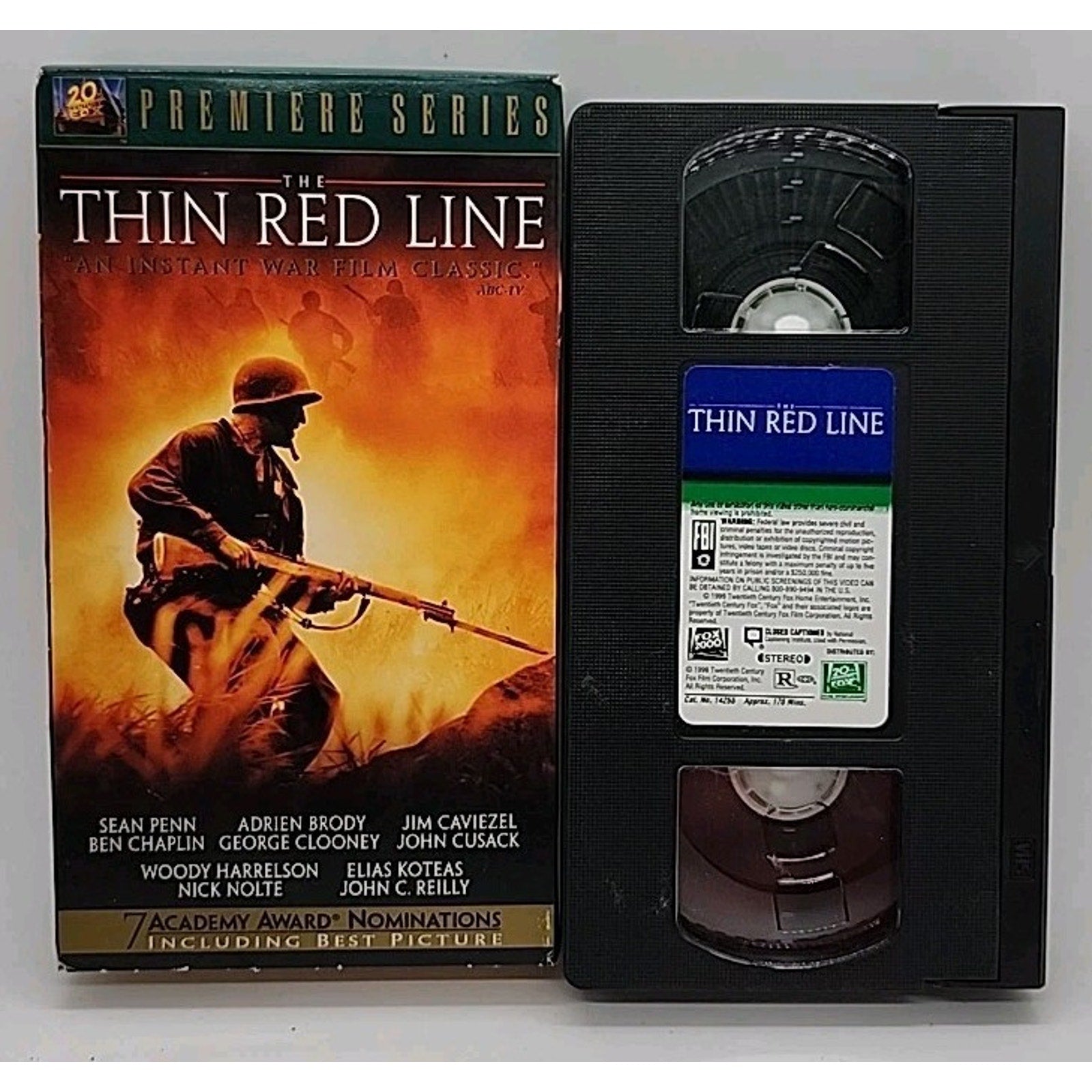 The Thin Red Line (VHS, 1999) - Premiere