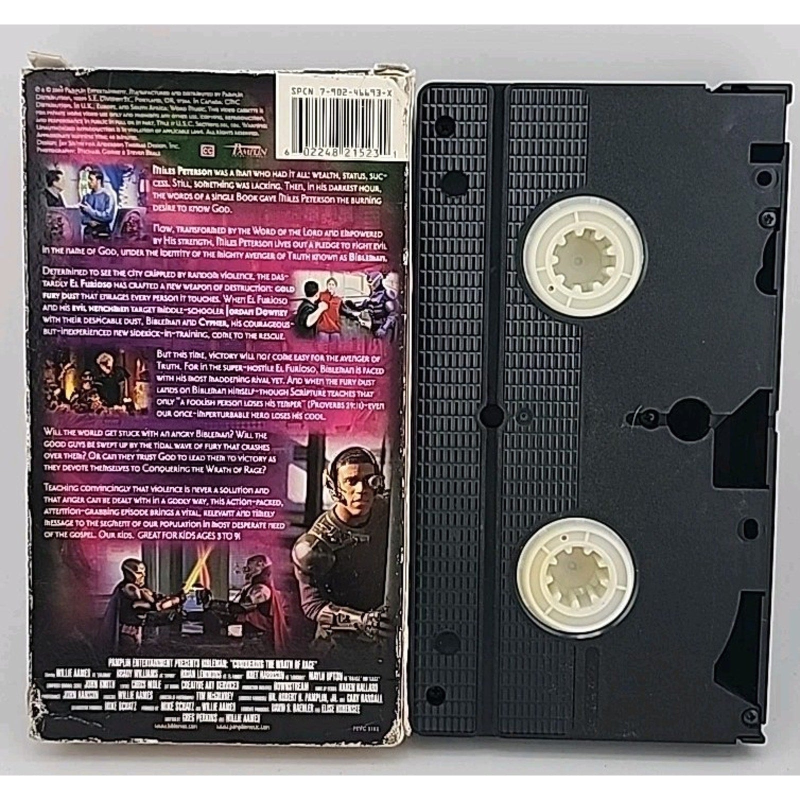 Bibleman Adventure, The: Conquering the Wrath of Rage (VHS, 2000)