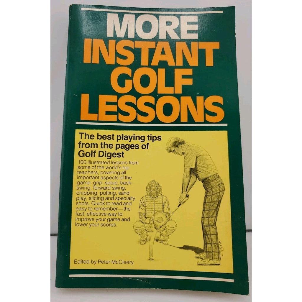 More Instant Golf Lessons Peter Mccleery (Paperback)
