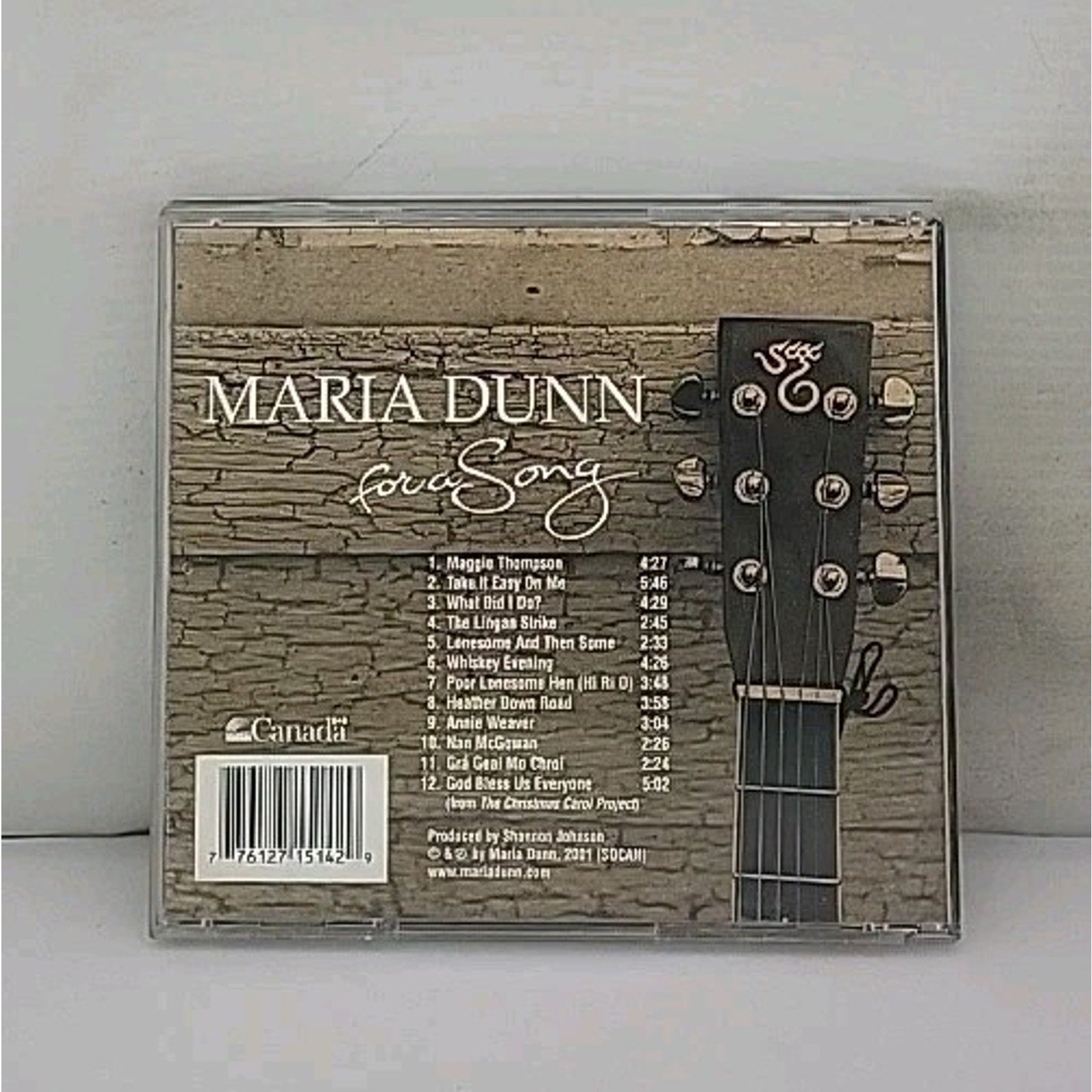 For a Song by Dunn Maria (CD, 2008)
