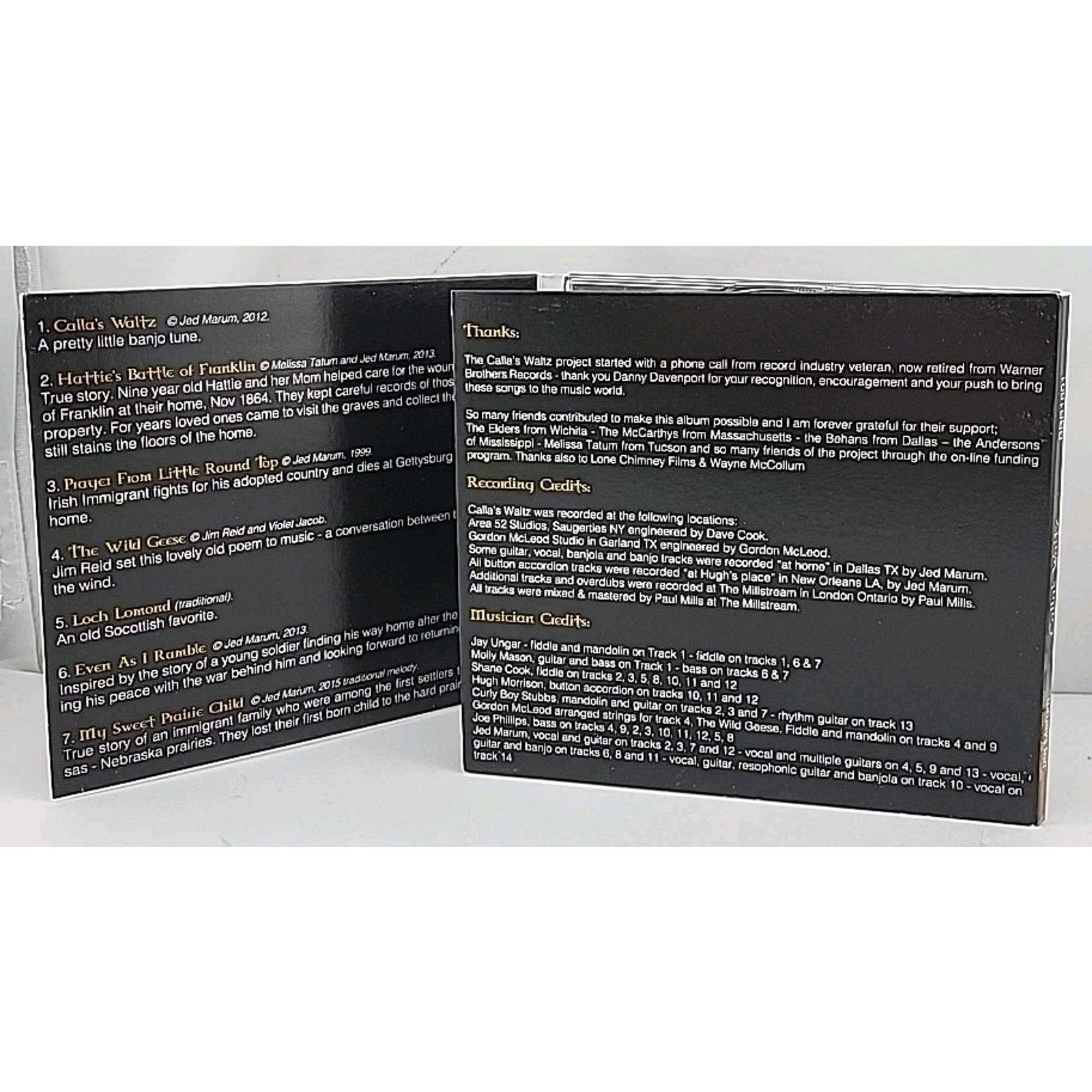 Calla's Waltz by Jed Marum (CD, 2016)