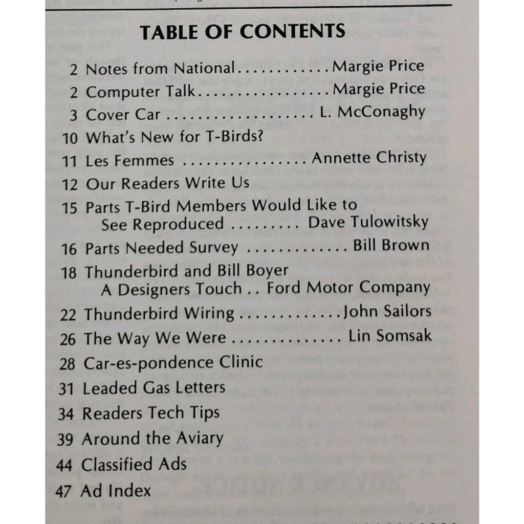 Early Bird Magazine July-August 1985