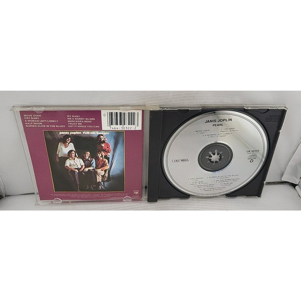 Pearl by Janis Joplin & the Full Tilt Boogie Band/Janis Joplin (CD, Oct-1990,...