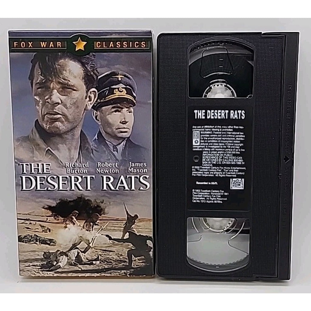 The Desert Rats (VHS, 2002, Fox War Classics)