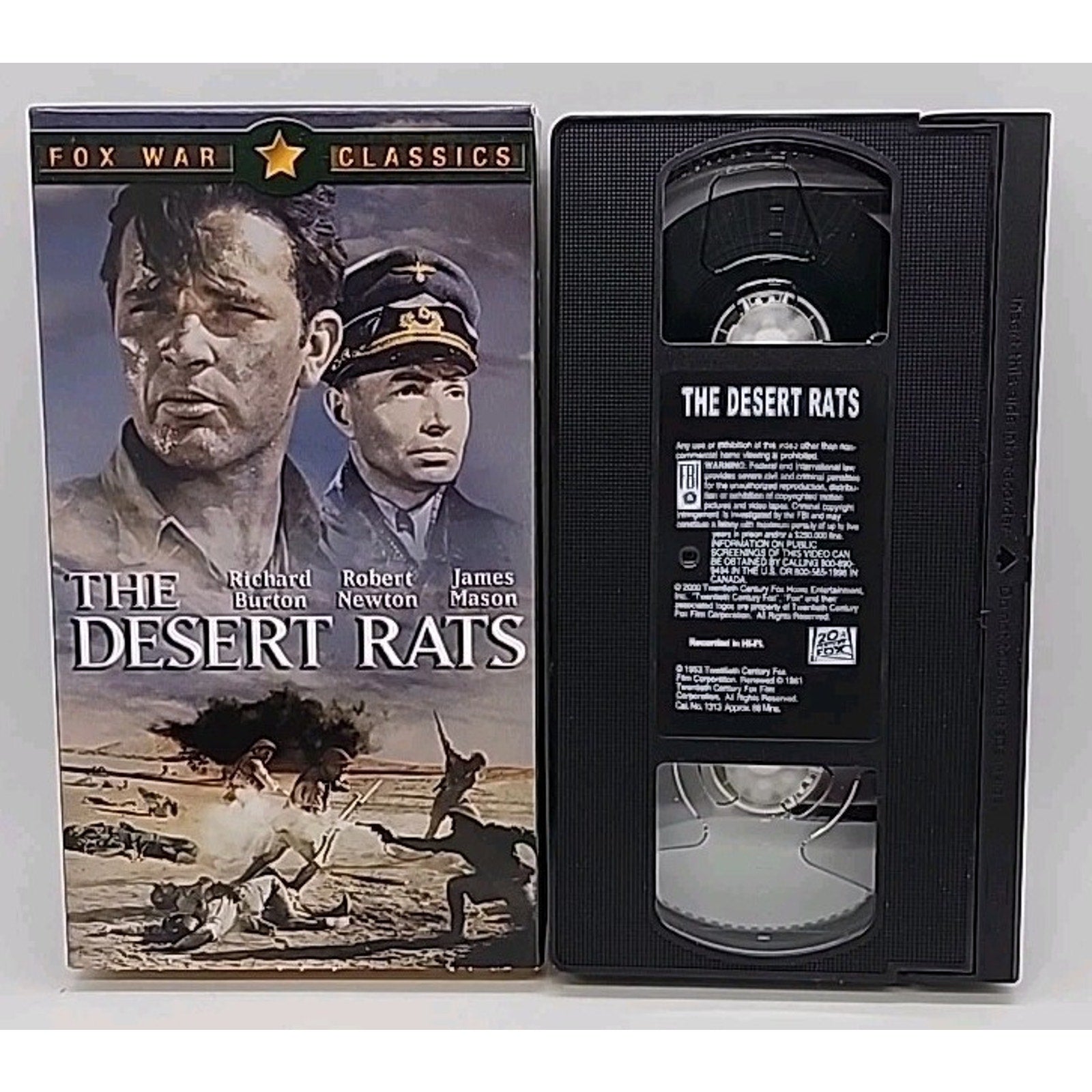 The Desert Rats (VHS, 2002, Fox War Classics)