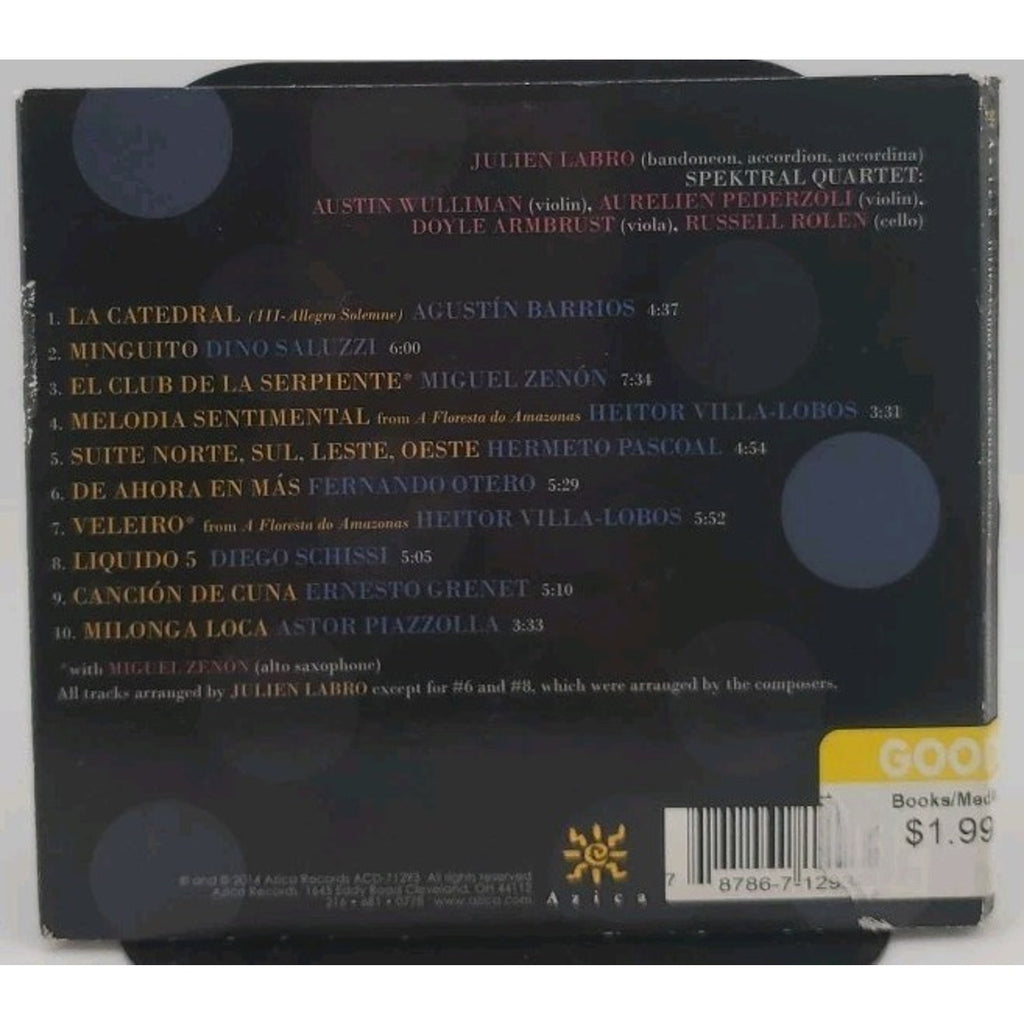 Julien Labro & The Spektral Quartet - From This Point Forward CD